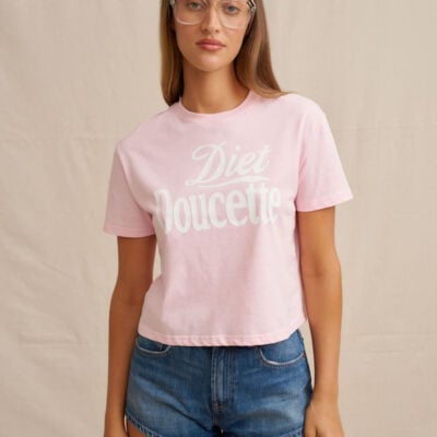 BY JOHNNY. Diet Doucette Baby Tee - Image 2