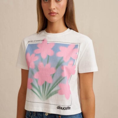 BY JOHNNY. Bouquet Of Blooms Baby Tee - Image 2