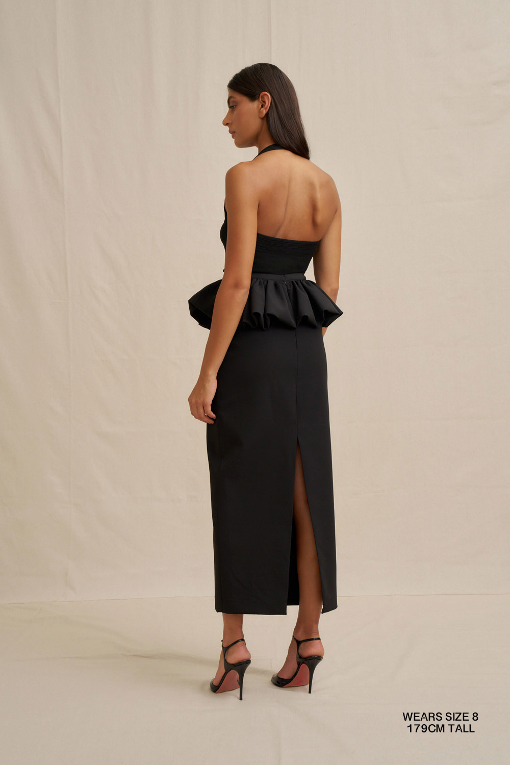 MNBJY140926201308118_3 BY JOHNNY. Anabelle Peplum Skirt - Image 3