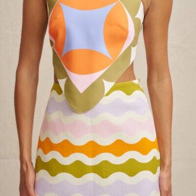 BY JOHNNY. Sunset Sorbet Mini Skirt - Image 2