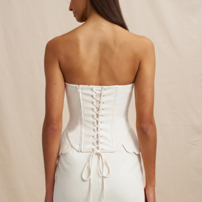 BY JOHNNY. Koa Corset Shell Top - Image 2