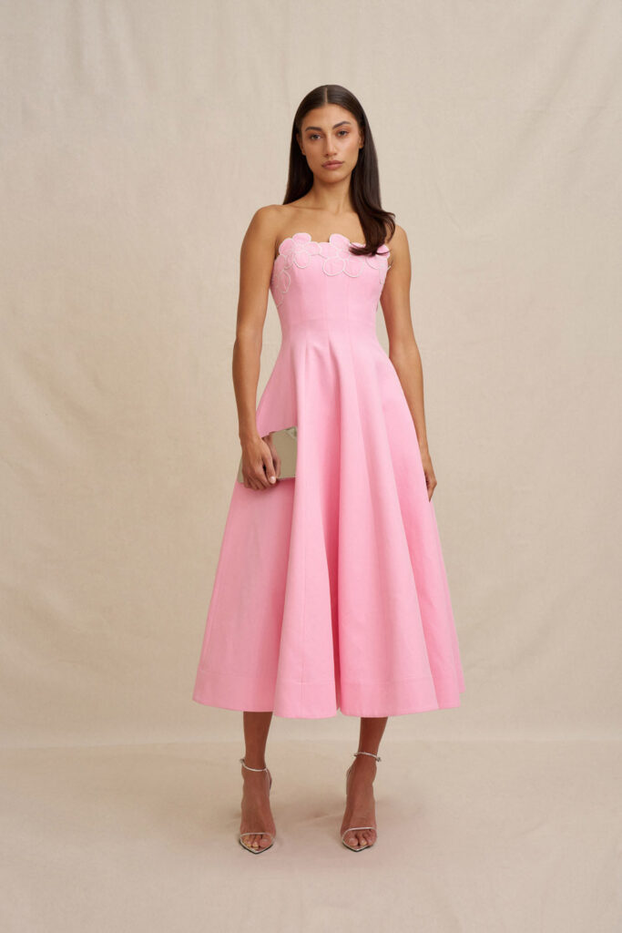 BY JOHNNY. Florelle Strapless Dress - Image 1