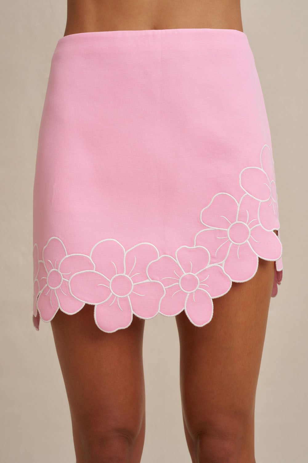 MNBJY310826204609058_2 BY JOHNNY. Florelle Mini Skirt - Image 2