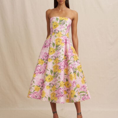 BY JOHNNY. Christina Panel Strapless Dress - Image 1