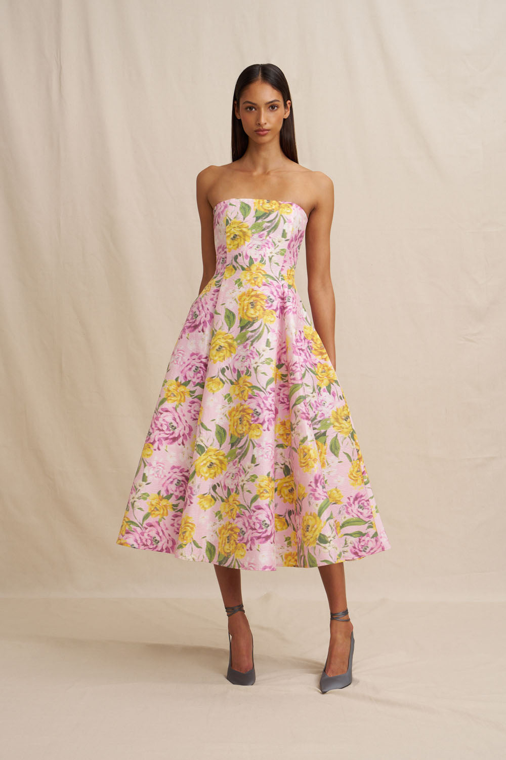 BY JOHNNY. Christina Panel Strapless Dress - Image 1