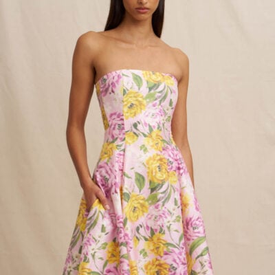 BY JOHNNY. Christina Panel Strapless Dress - Image 2