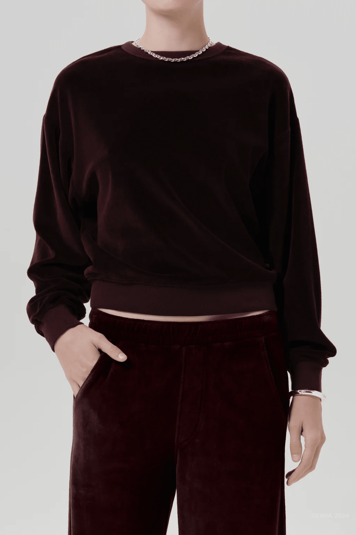 MNCITI140926213402094_2 Citizens of Humanity Vintage Velour Crewneck - Image 2