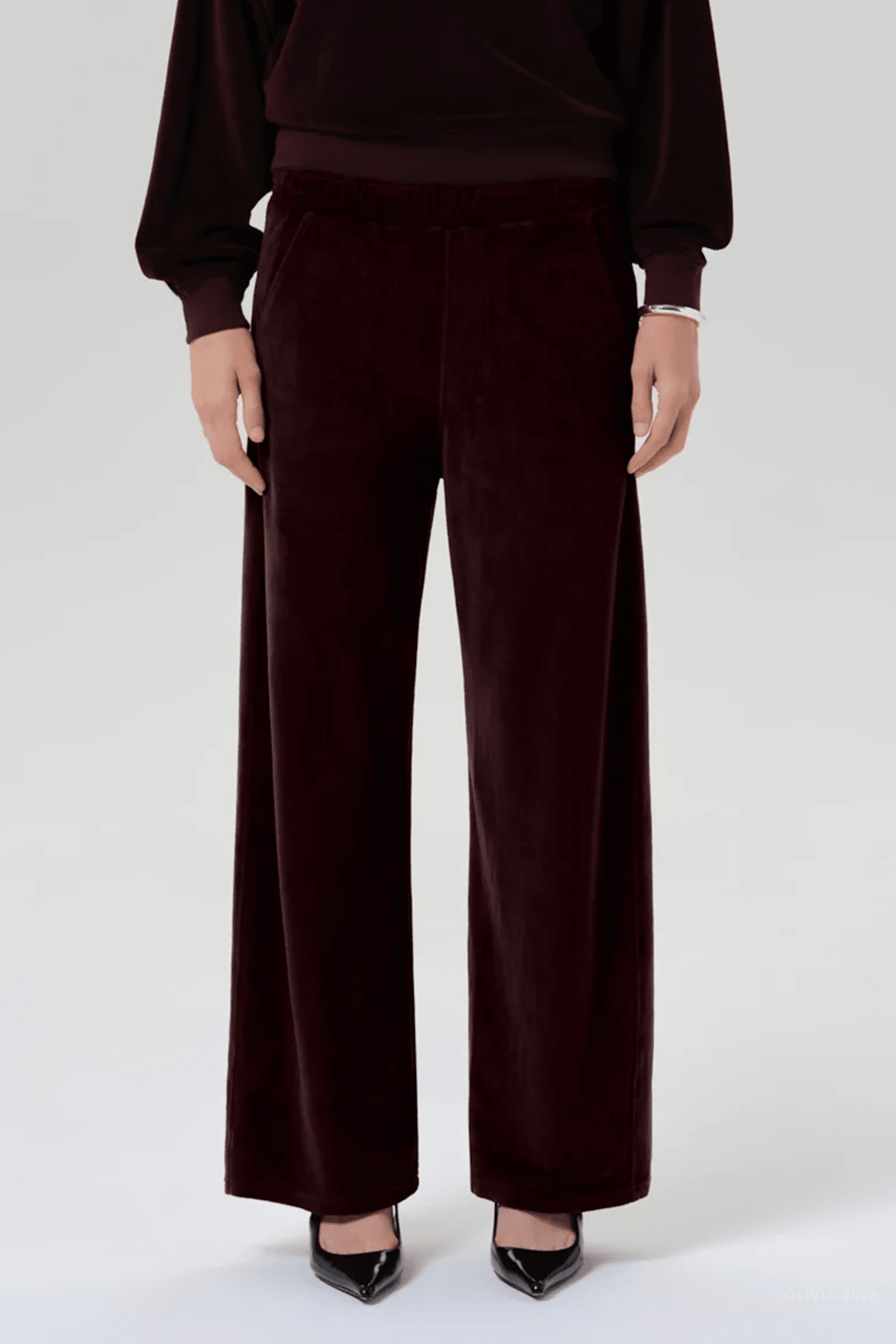 MNCITI140926213402095_2 Citizens of Humanity Brynn Drawstring Velour Pant - Image 2