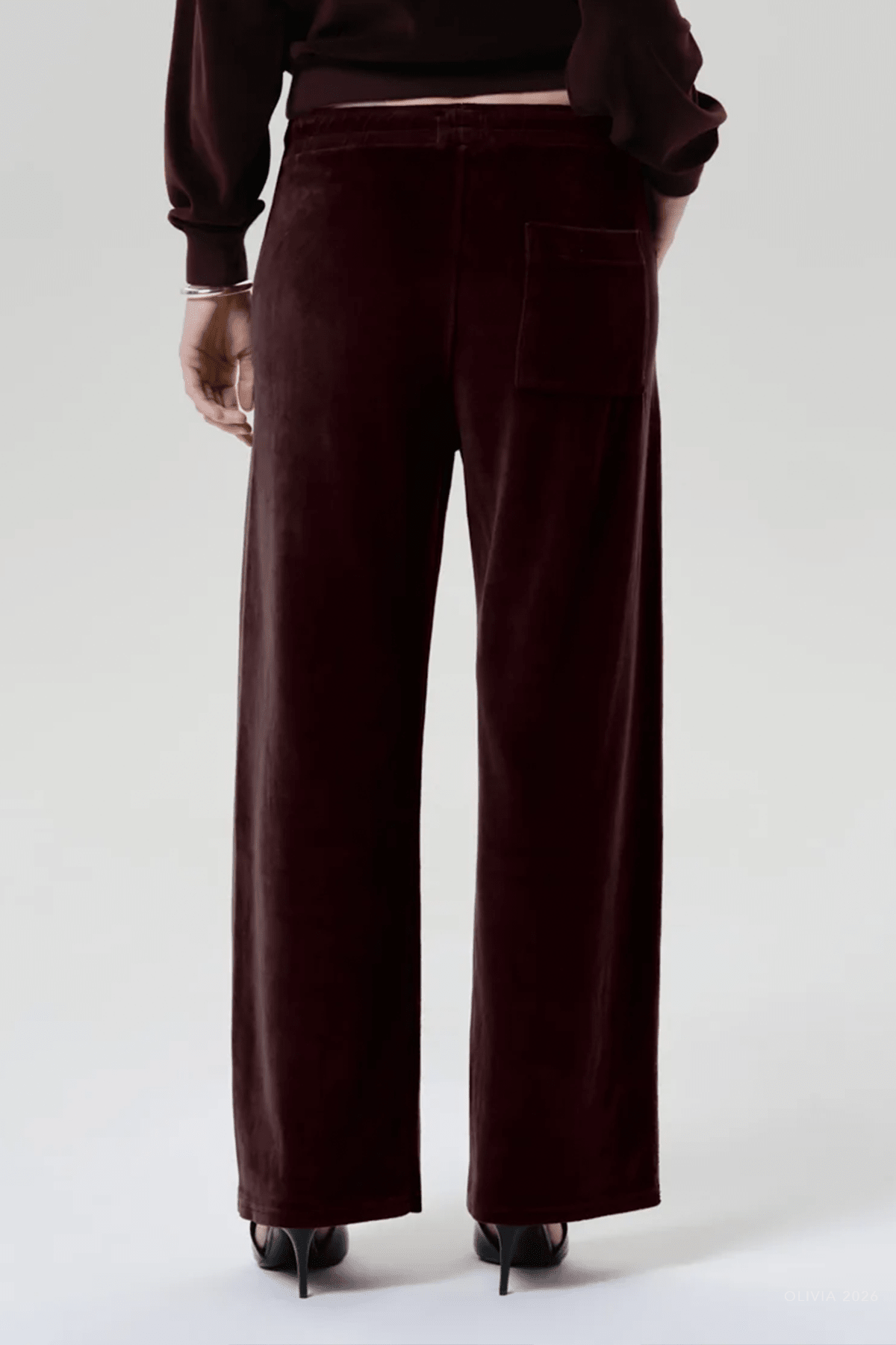 MNCITI140926213402095_3 Citizens of Humanity Brynn Drawstring Velour Pant - Image 3