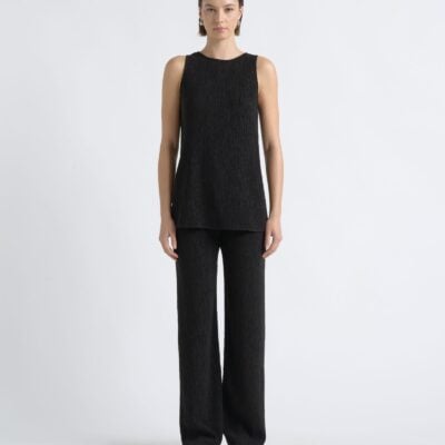 Cue Textured Fitted Top - Image 1