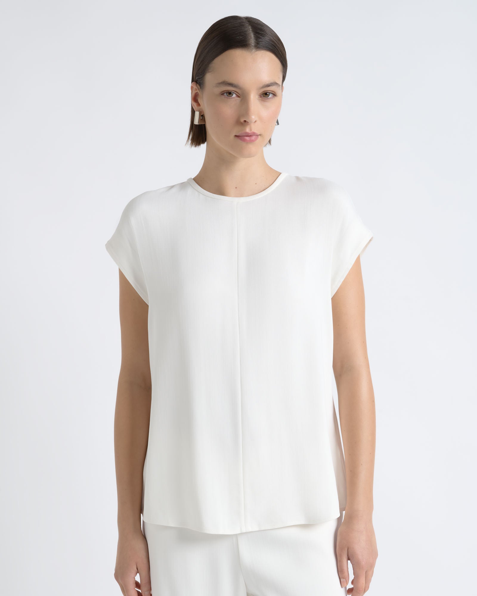 MNCUE140926190148003_2 Cue Soft Sleeve Shell Top - Image 2