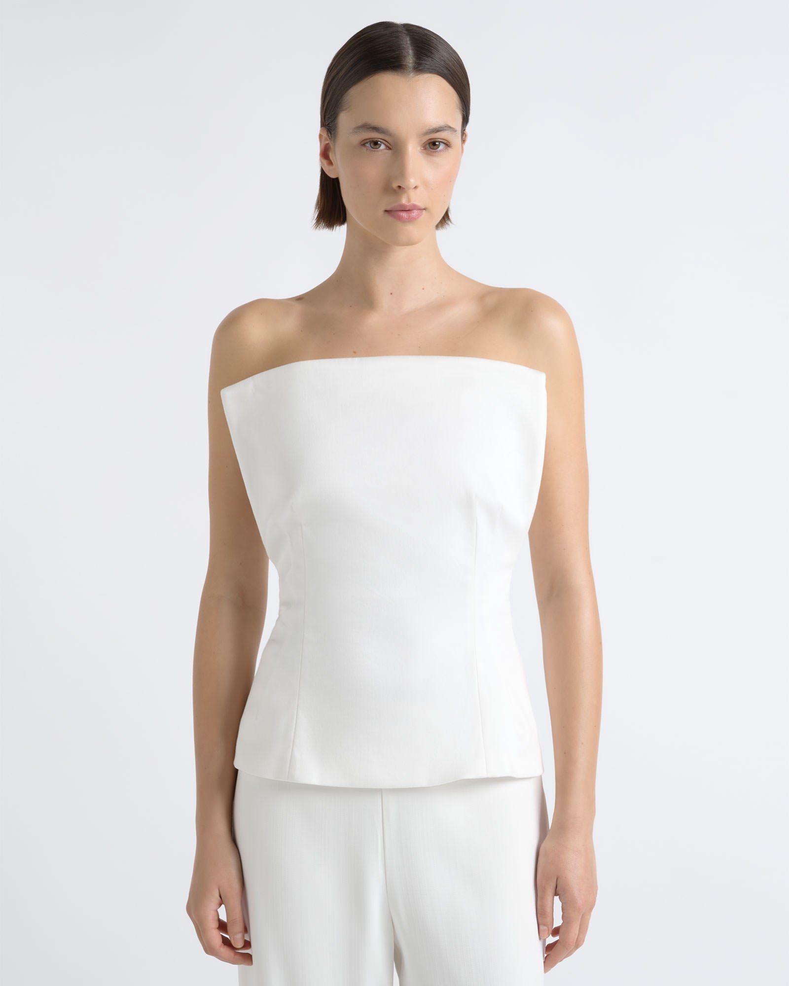 MNCUE140926190148005_2 Cue Sculptural Drape Top - Image 2