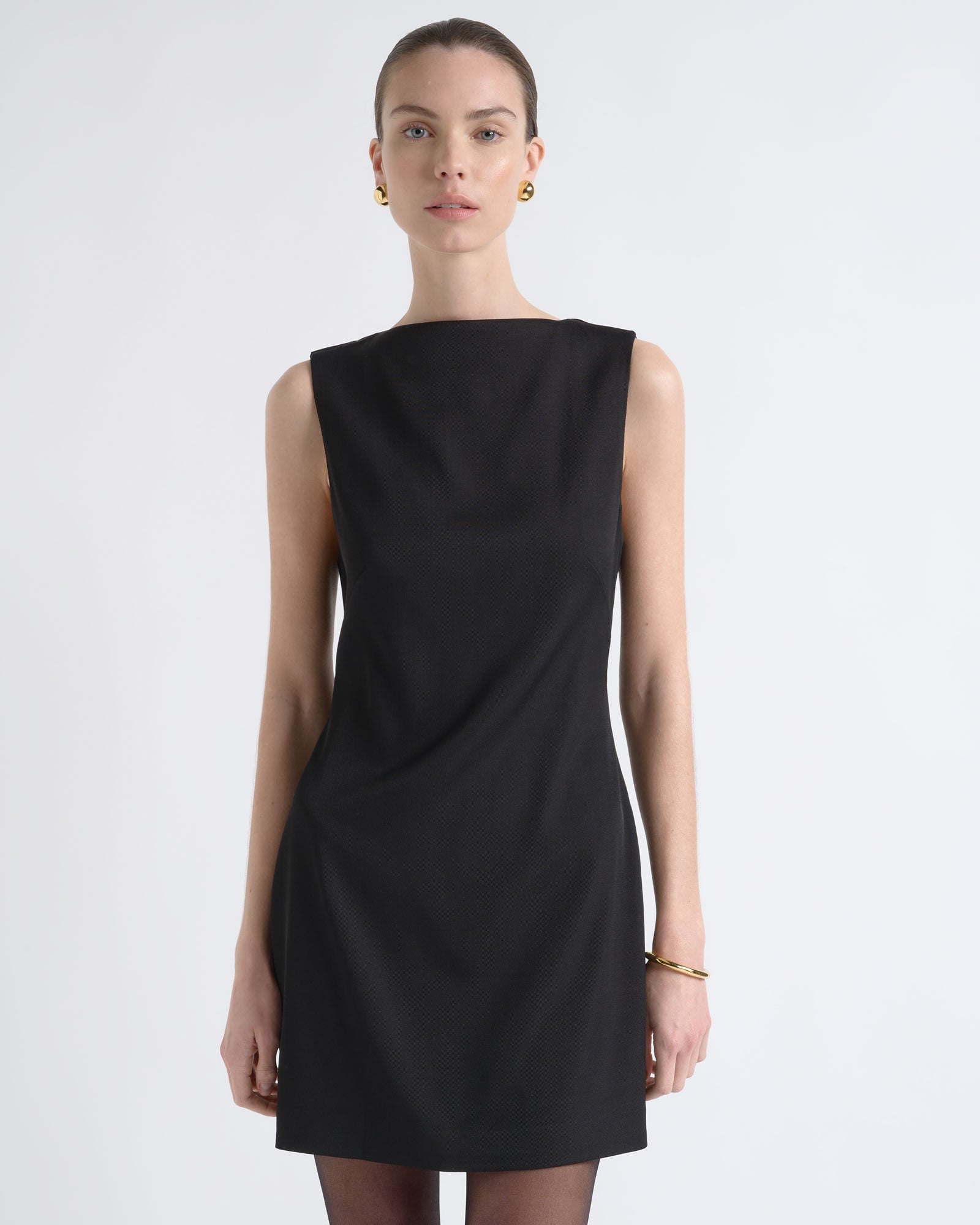 MNCUE140926190148006_3 Cue Scoop Neck Mini Dress - Image 3