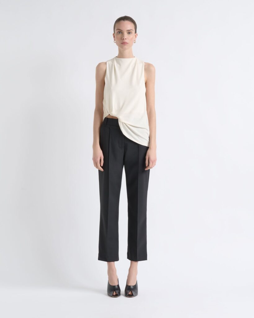 Cue High Waisted Cigarette Pant - Image 1
