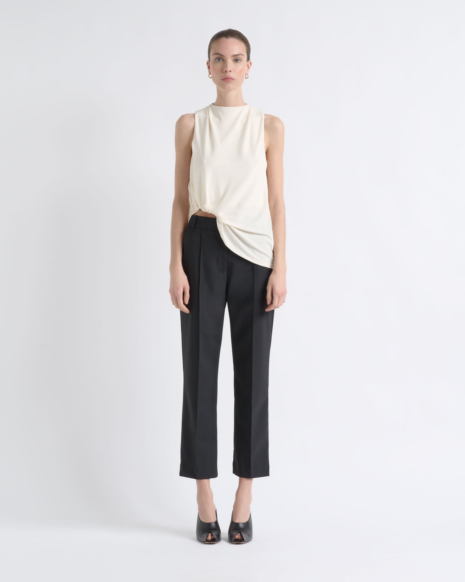 Cue High Waisted Cigarette Pant - Image 1