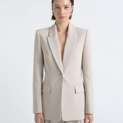 Cue Crepe Boyfriend Blazer - Image 2