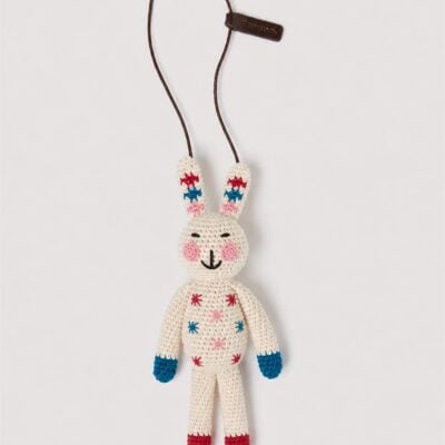 Lee Mathews Rabbit Bag Charm - Image 2