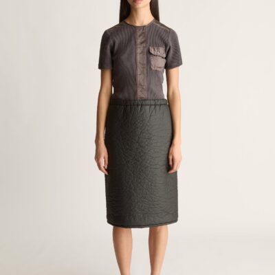 Lee Mathews Puff Midi Skirt - Image 1
