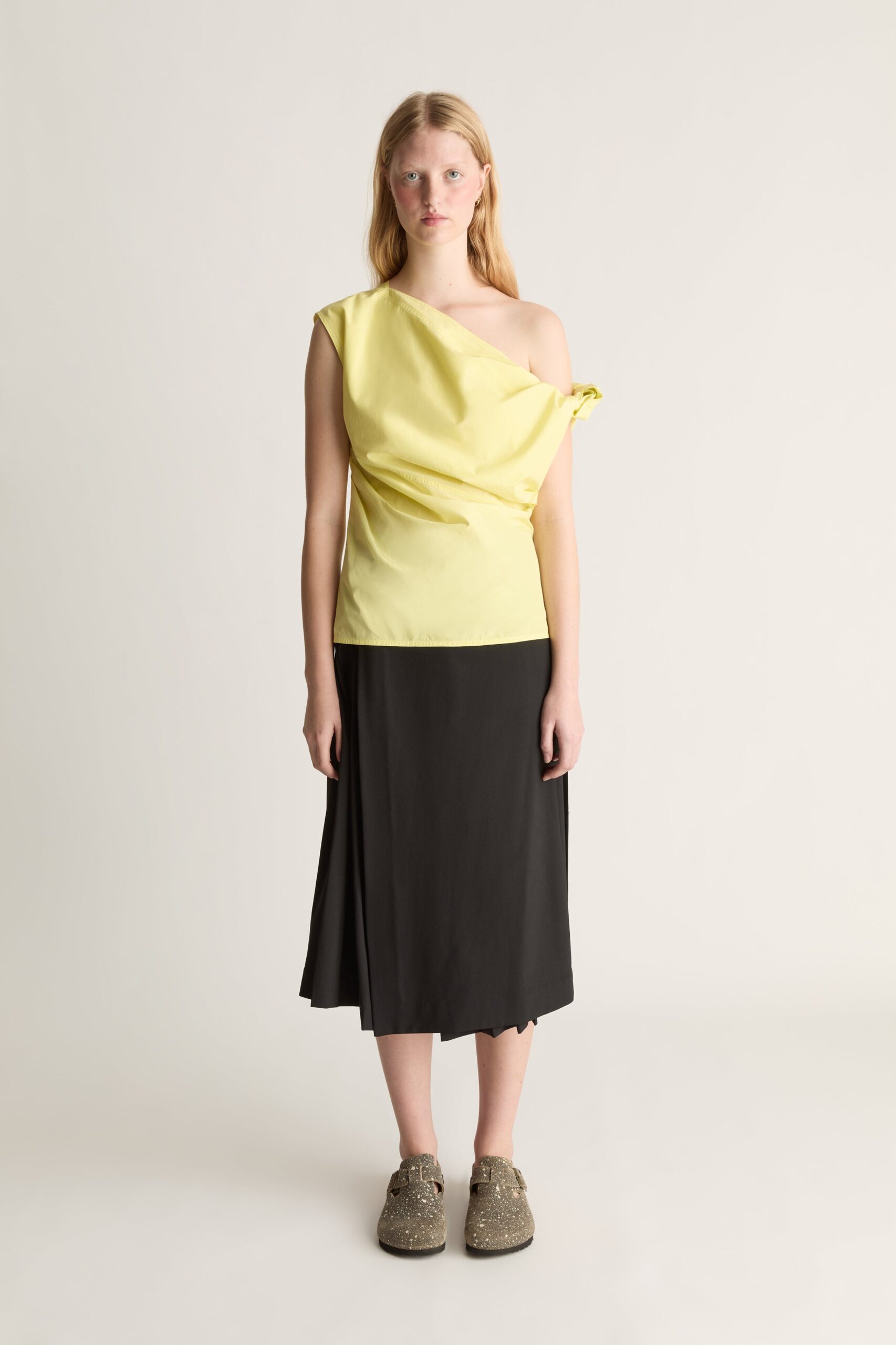 Lee Mathews Nina Silk Twist Top - Image 1