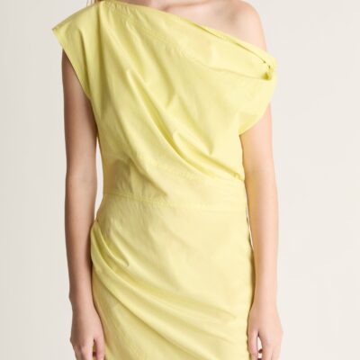 Lee Mathews Nina Silk Twist Dress - Image 2