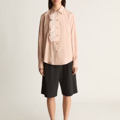 Lee Mathews Nina Silk Tailored Shirt - Image 1
