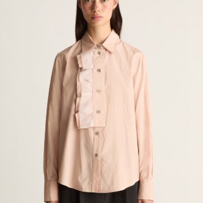 Lee Mathews Nina Silk Tailored Shirt - Image 2