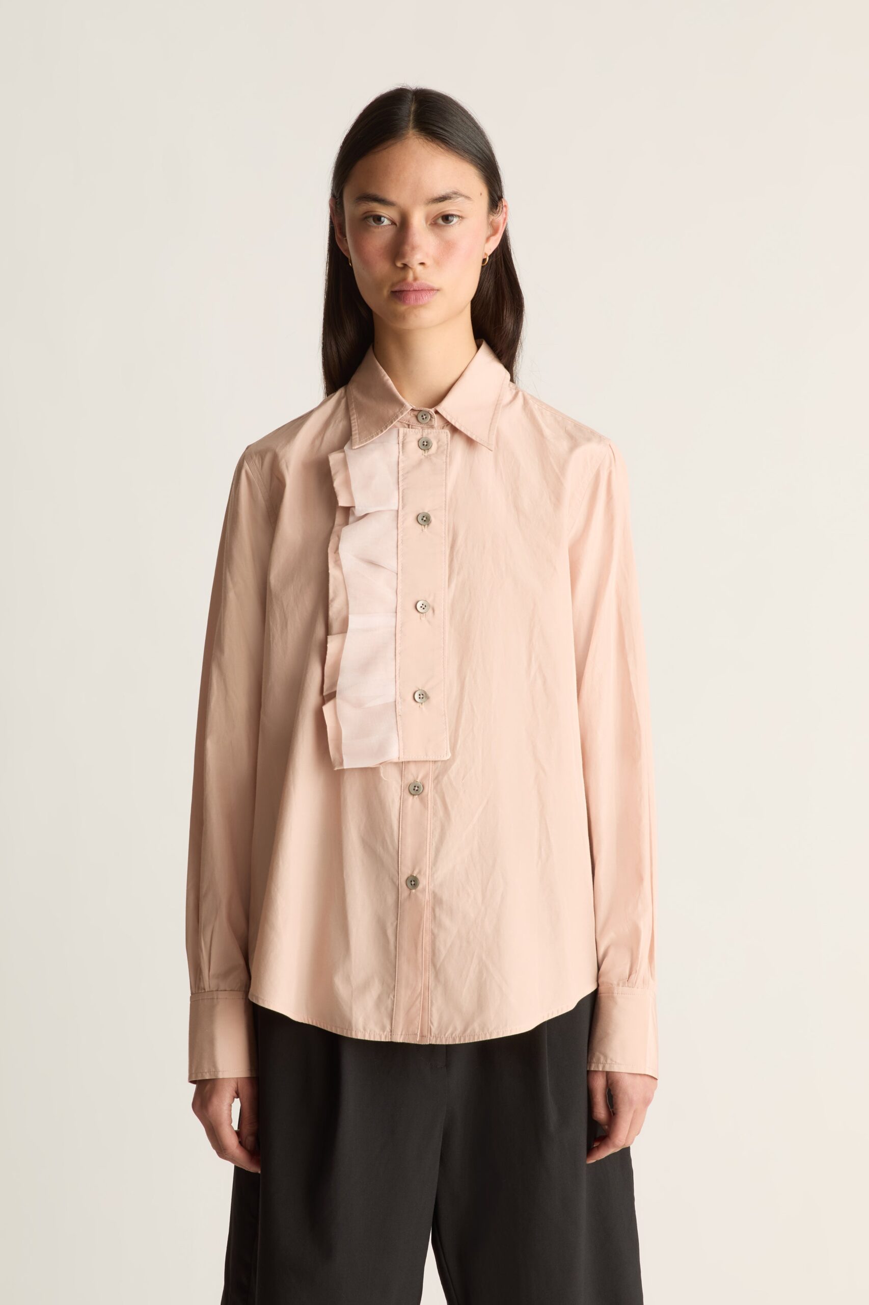MNLM310826190832024_2 Lee Mathews Nina Silk Tailored Shirt - Image 2