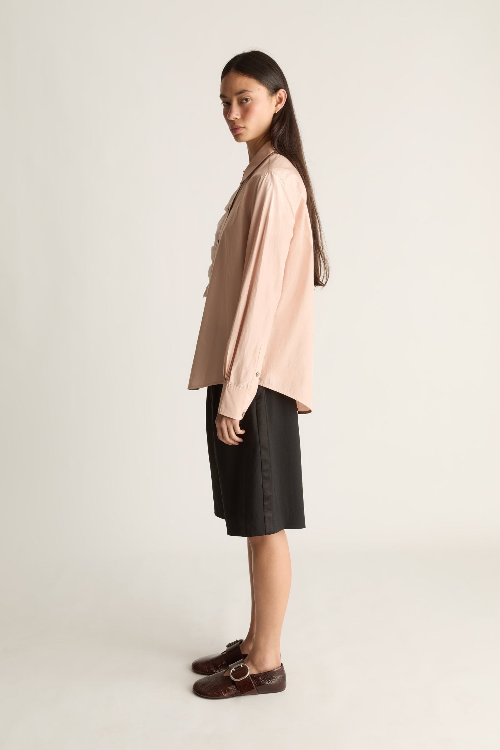 MNLM310826190832024_3 Lee Mathews Nina Silk Tailored Shirt - Image 3