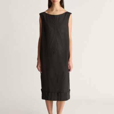 Lee Mathews Nina Silk Ruffle Dress - Image 1