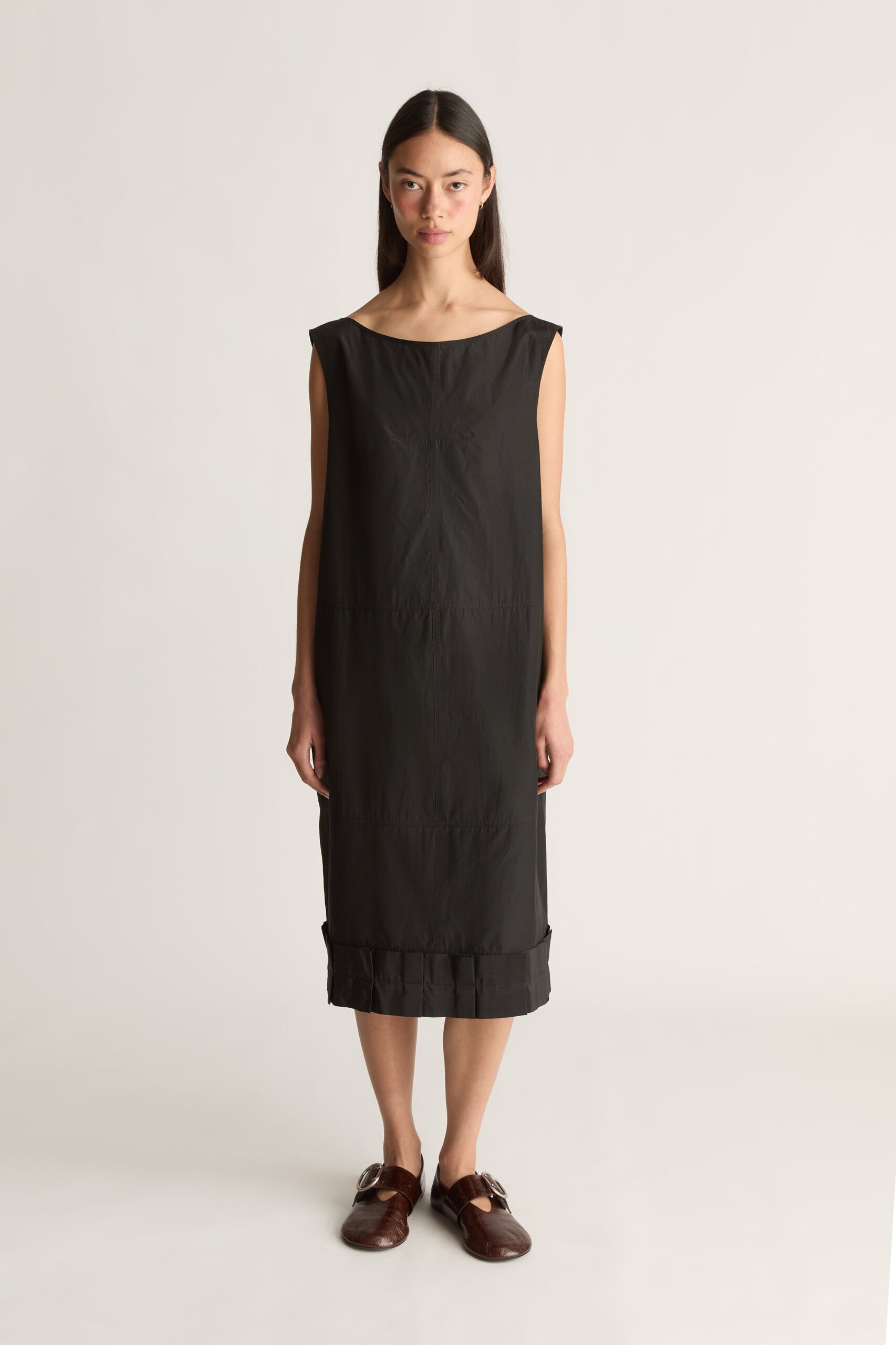 Lee Mathews Nina Silk Ruffle Dress - Image 1
