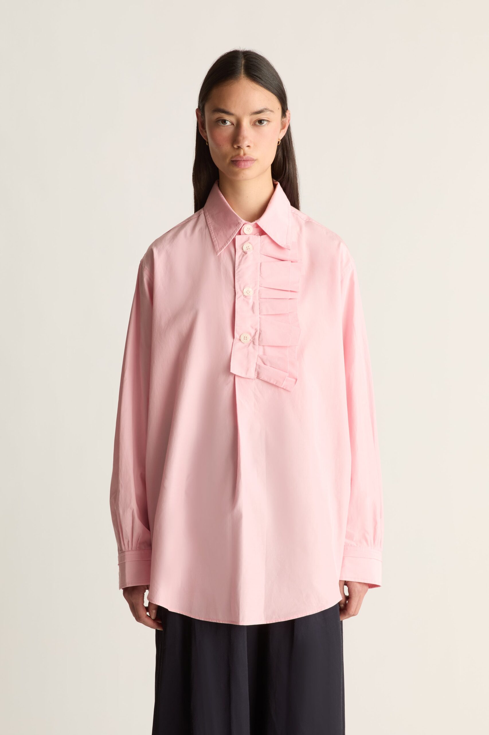 Lee Mathews Nina Silk LS Shirt - Image 1
