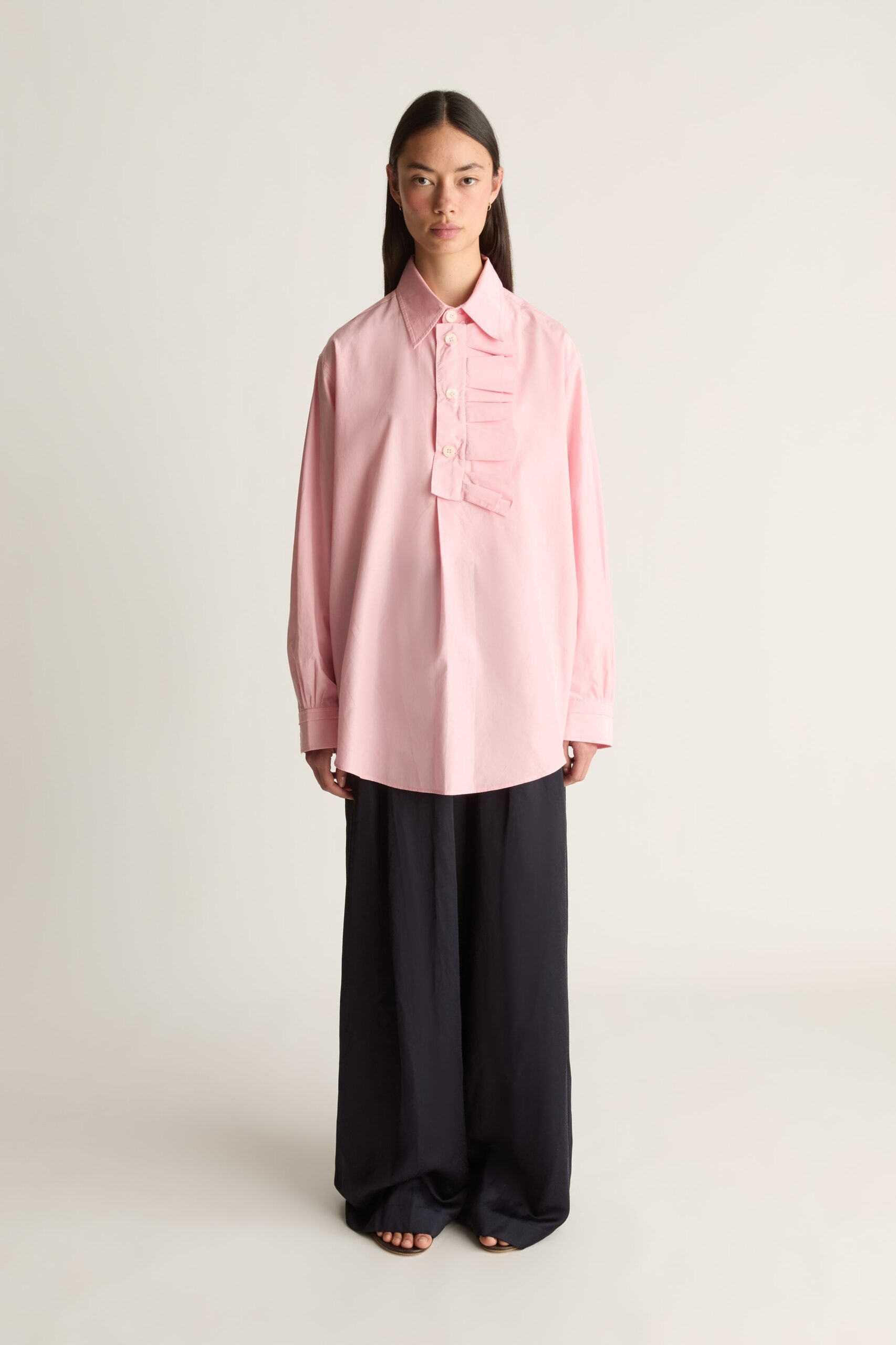MNLM310826190832026_2 Lee Mathews Nina Silk LS Shirt - Image 2