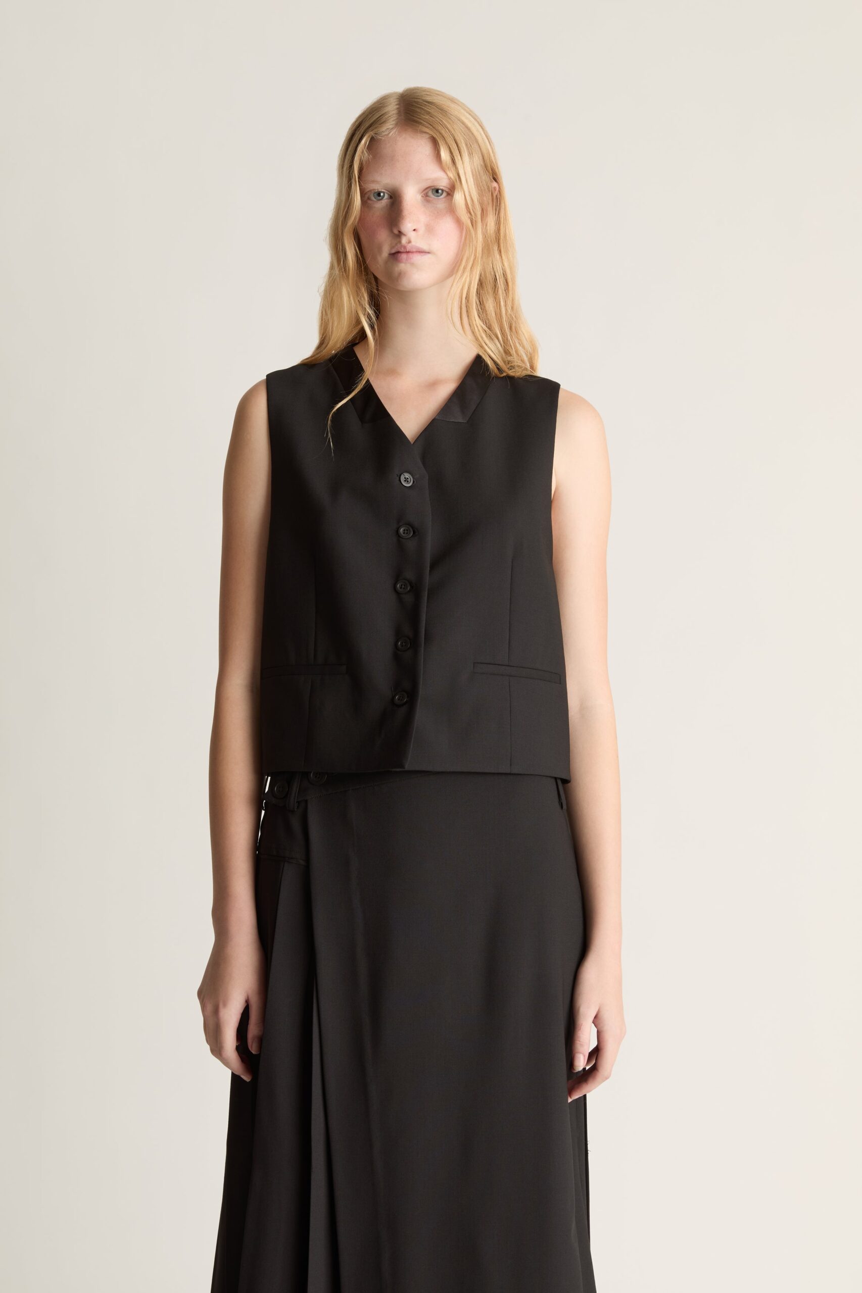 MNLM310826190832028_2 Lee Mathews Myles Wool Vest - Image 2