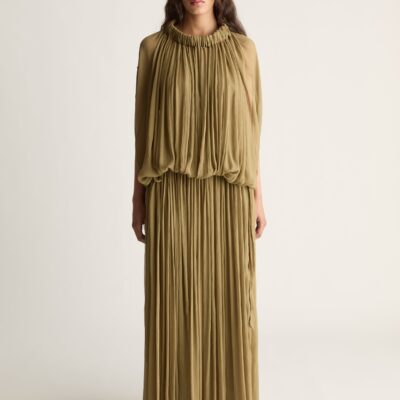 Lee Mathews Liana Drape Dress - Image 1