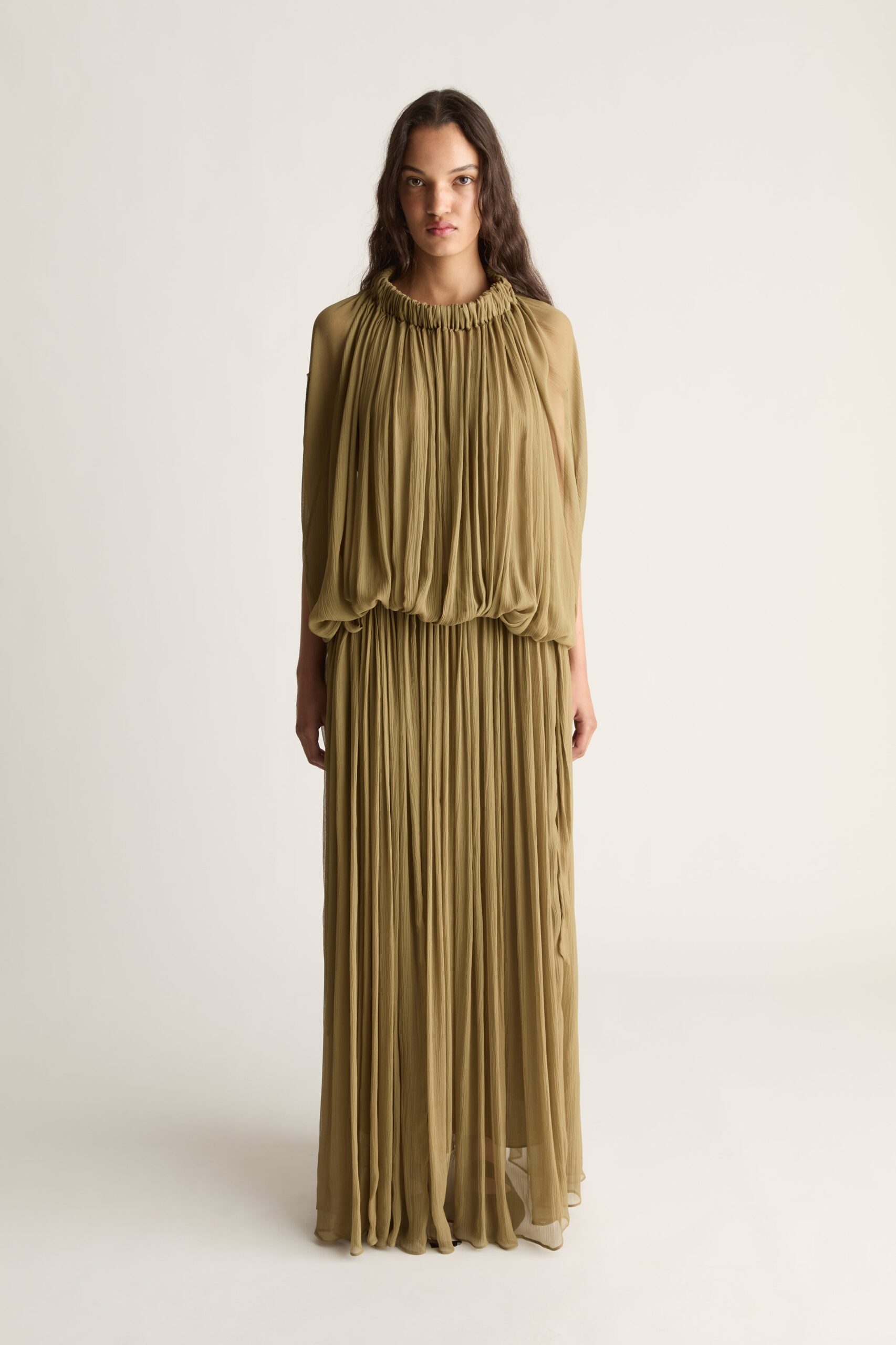 Lee Mathews Liana Drape Dress - Image 1