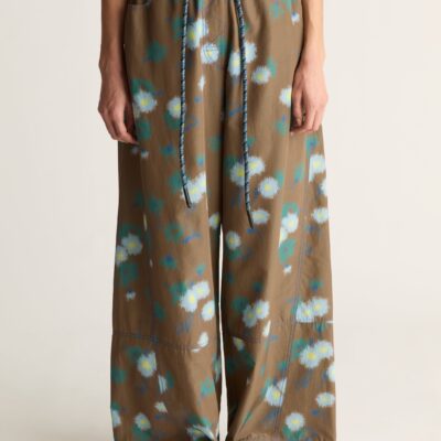 Lee Mathews Lettie Silk Wide Leg Pant - Image 2