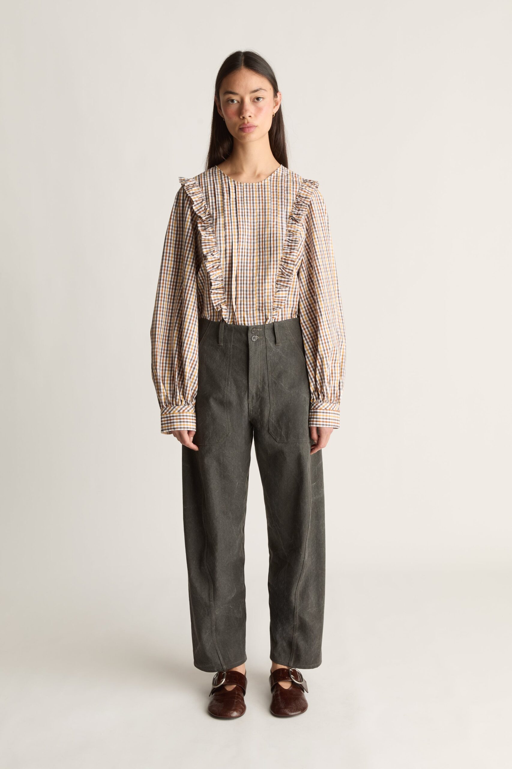 Lee Mathews Lenny Canvas Pant - Image 1