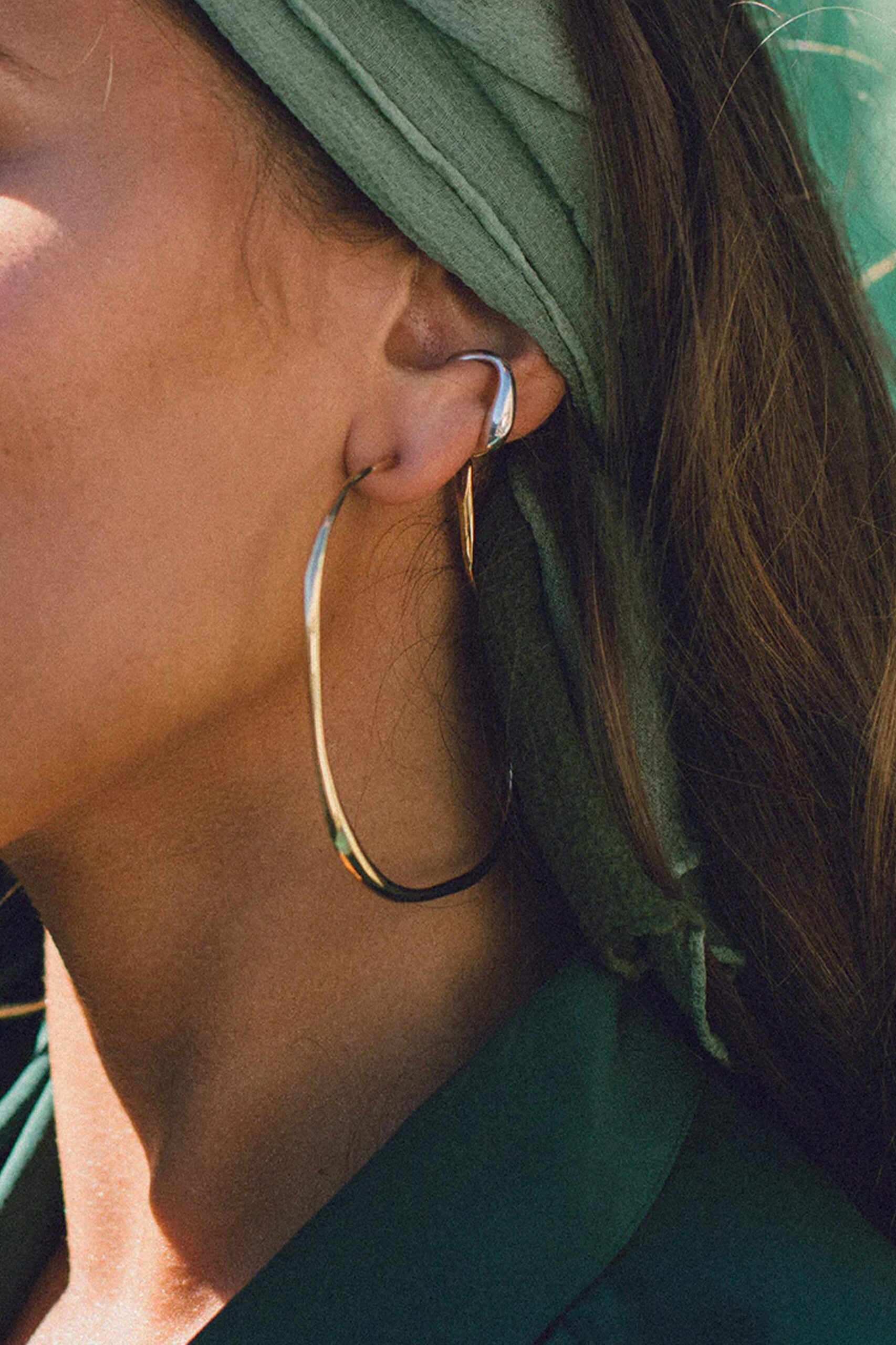 Lee Mathews Large Vero Hoops - Image 3