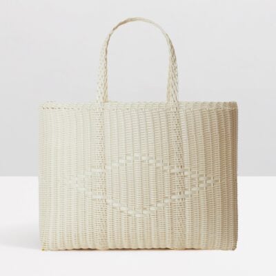 Lee Mathews L Handwoven Tote Basket - Image 1