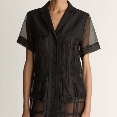 Lee Mathews Innes Organza Shirt Dress - Image 2