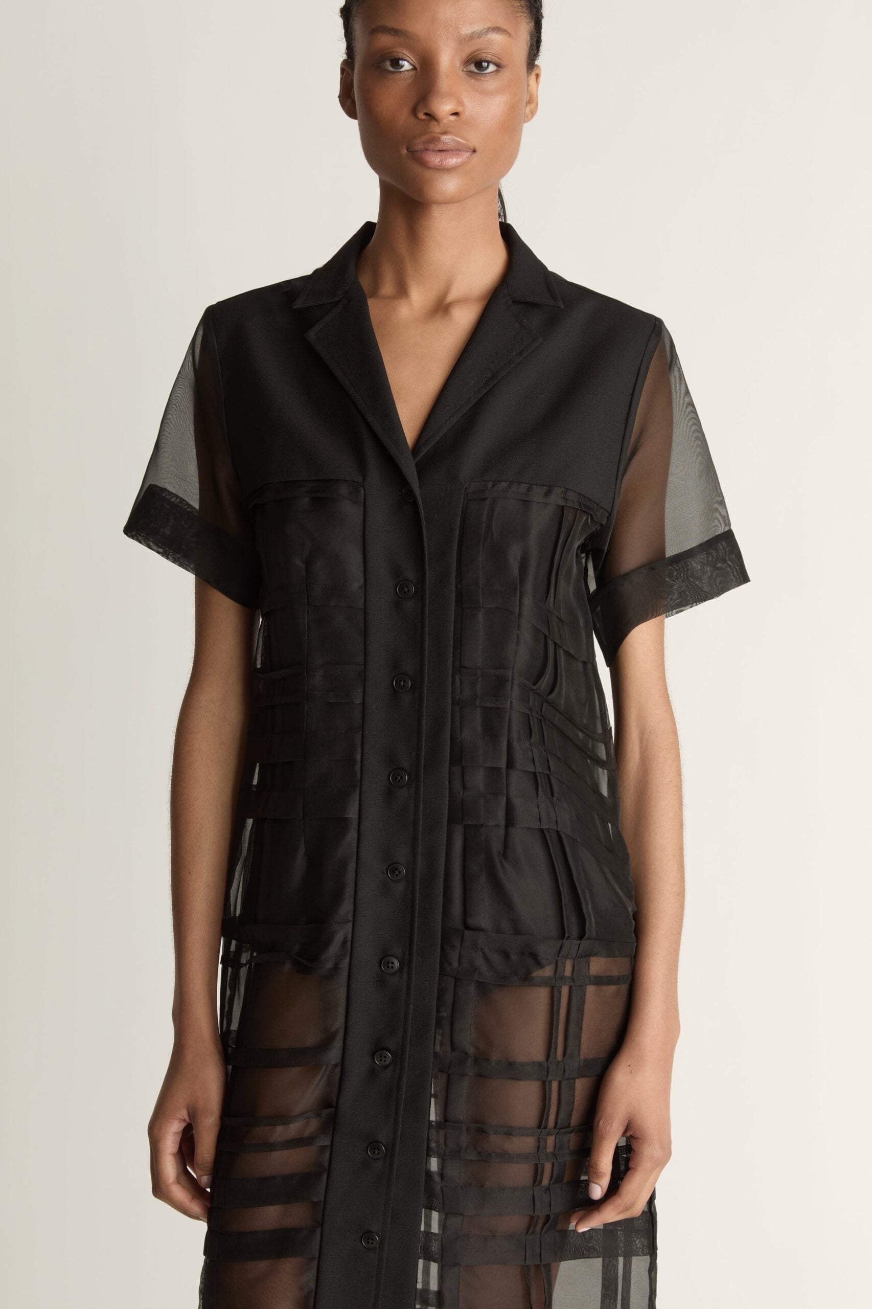 Lee Mathews Innes Organza Shirt Dress - Image 2