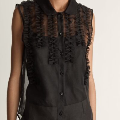 Lee Mathews Innes Organza Ruffle Top - Image 2