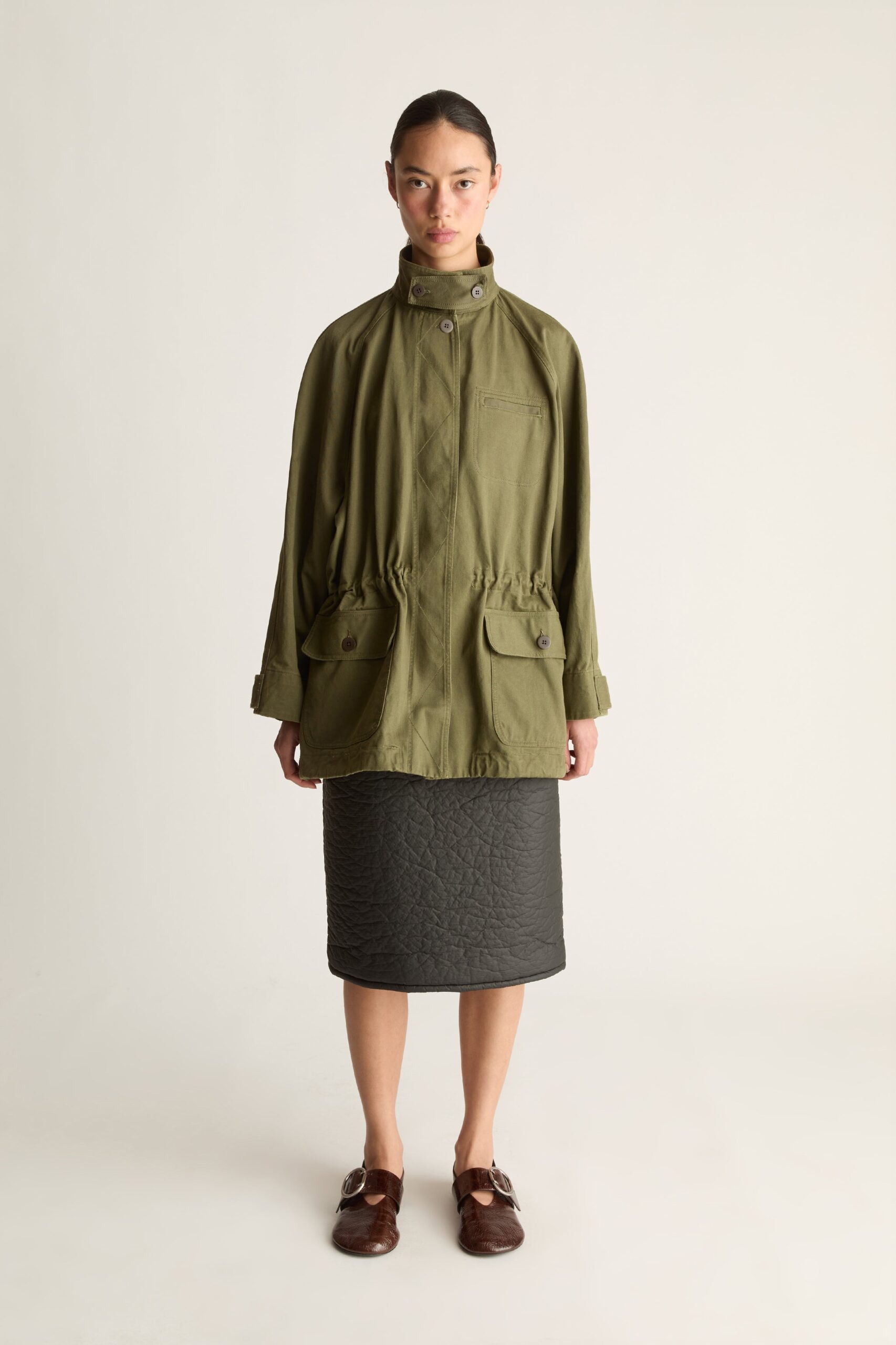 Lee Mathews Harper Drill Utility Jacket - Image 1