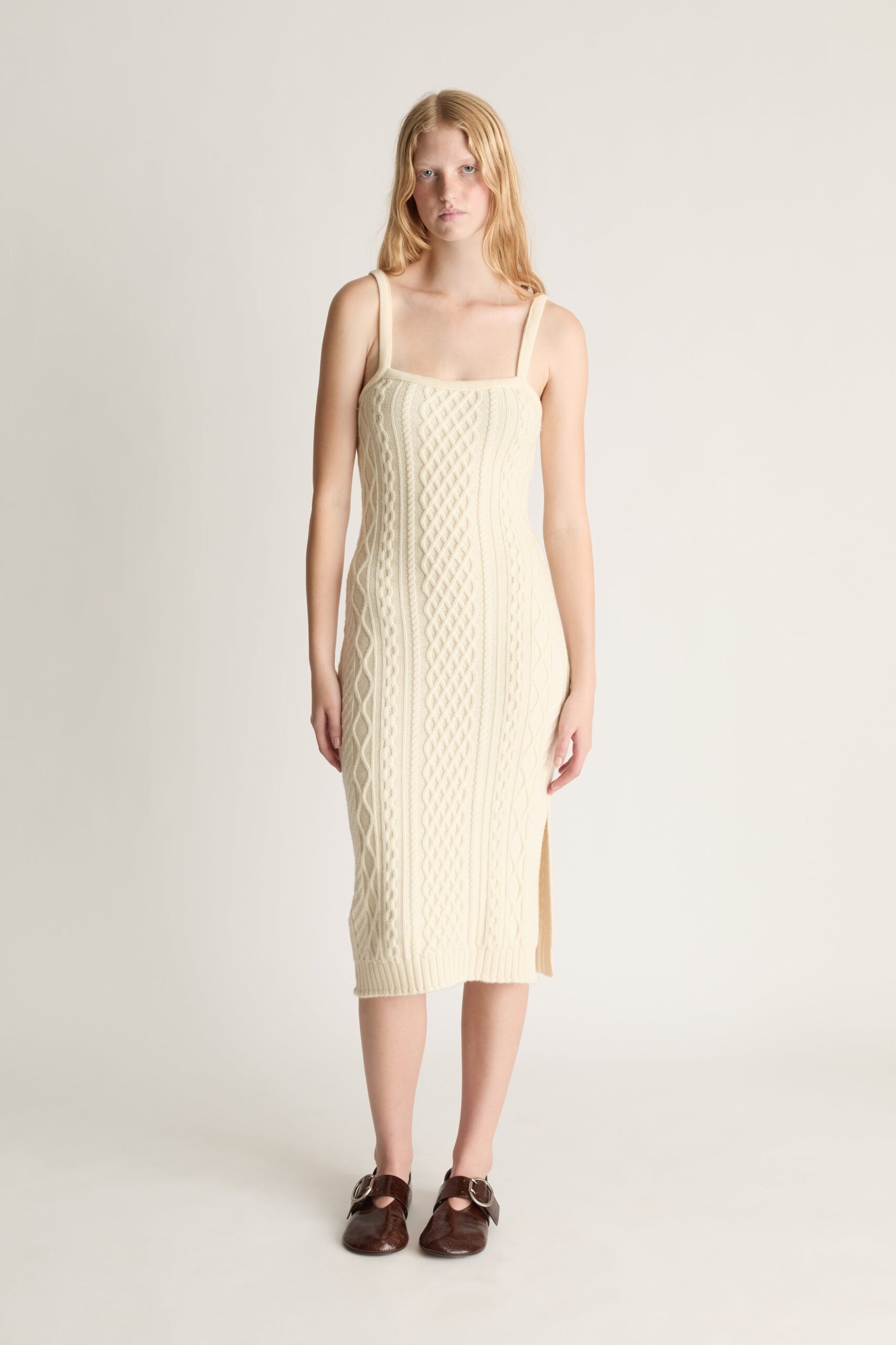 Lee Mathews Guinness Cable Midi Dress - Image 1