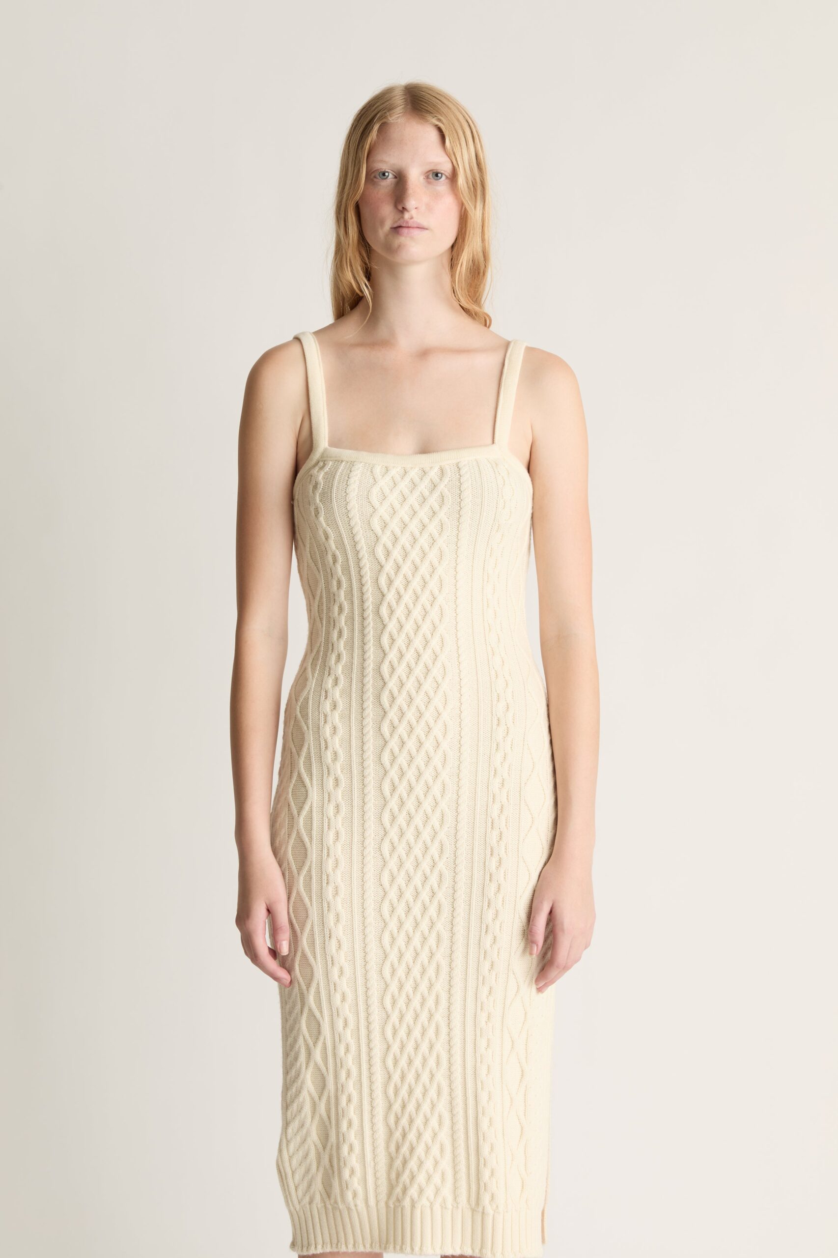 MNLM310826190832068_2 Lee Mathews Guinness Cable Midi Dress - Image 2