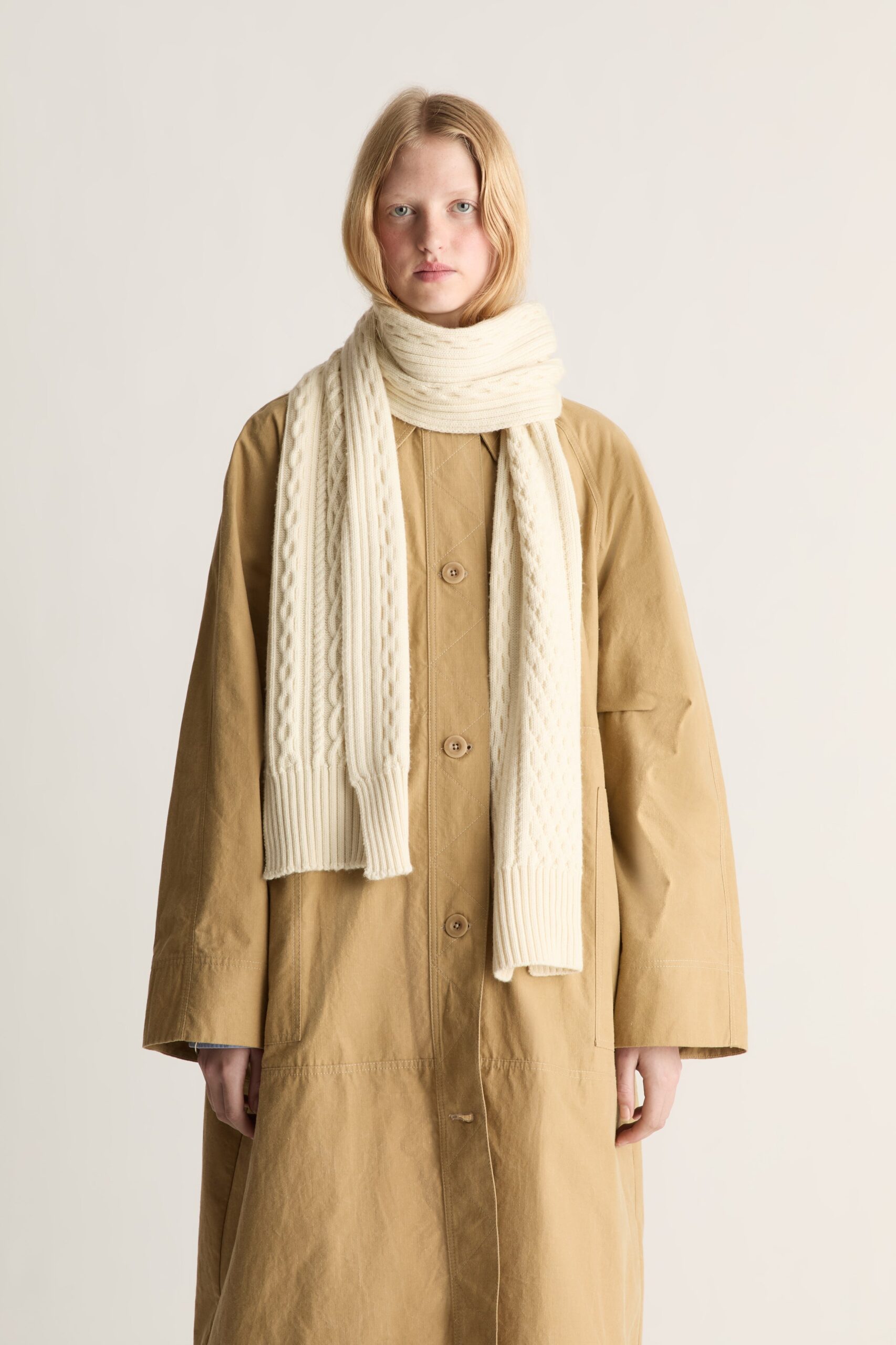 Lee Mathews Guinness Cable Knit Scarf - Image 1