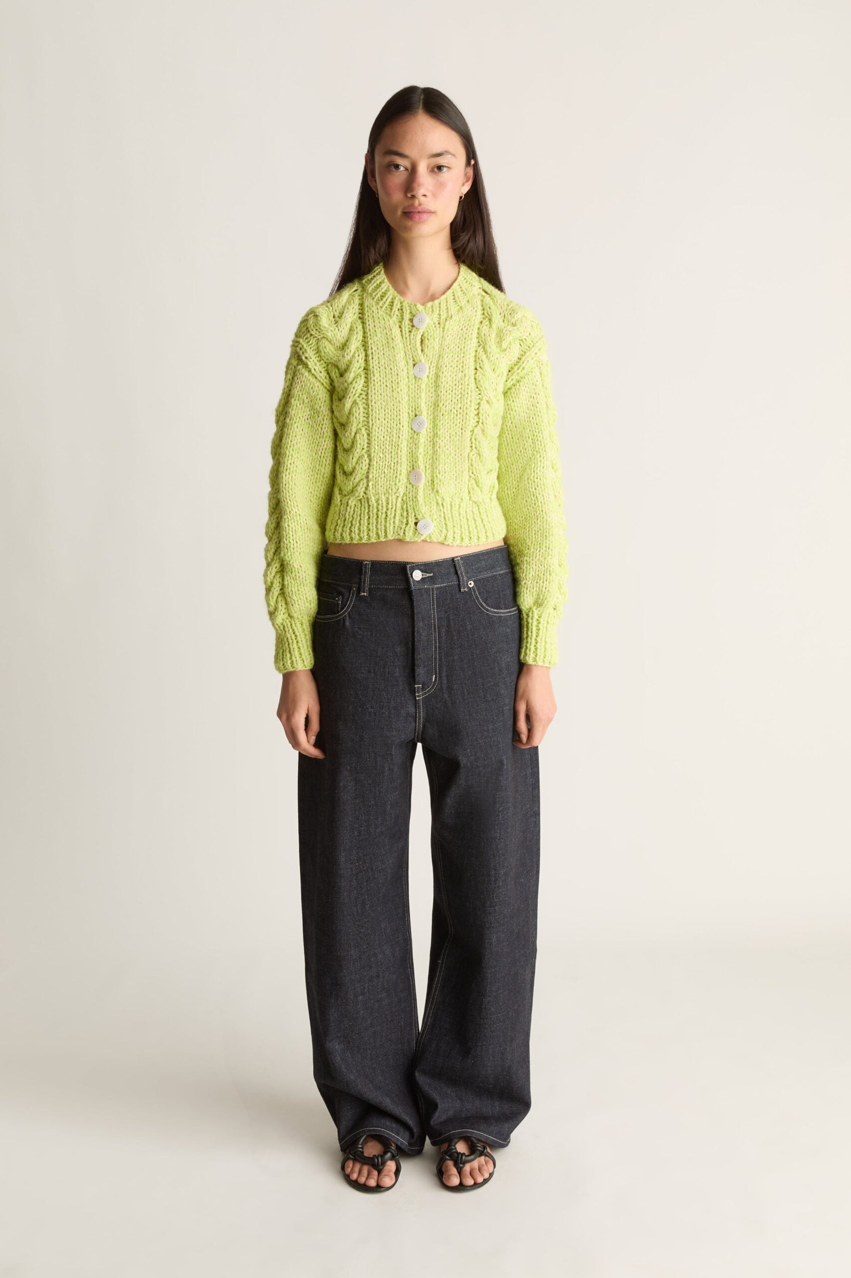 Lee Mathews Frisson Hand Knit Cardigan - Image 1