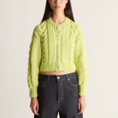 Lee Mathews Frisson Hand Knit Cardigan - Image 2