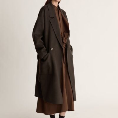 Lee Mathews Florentine Cocoon Coat - Image 1