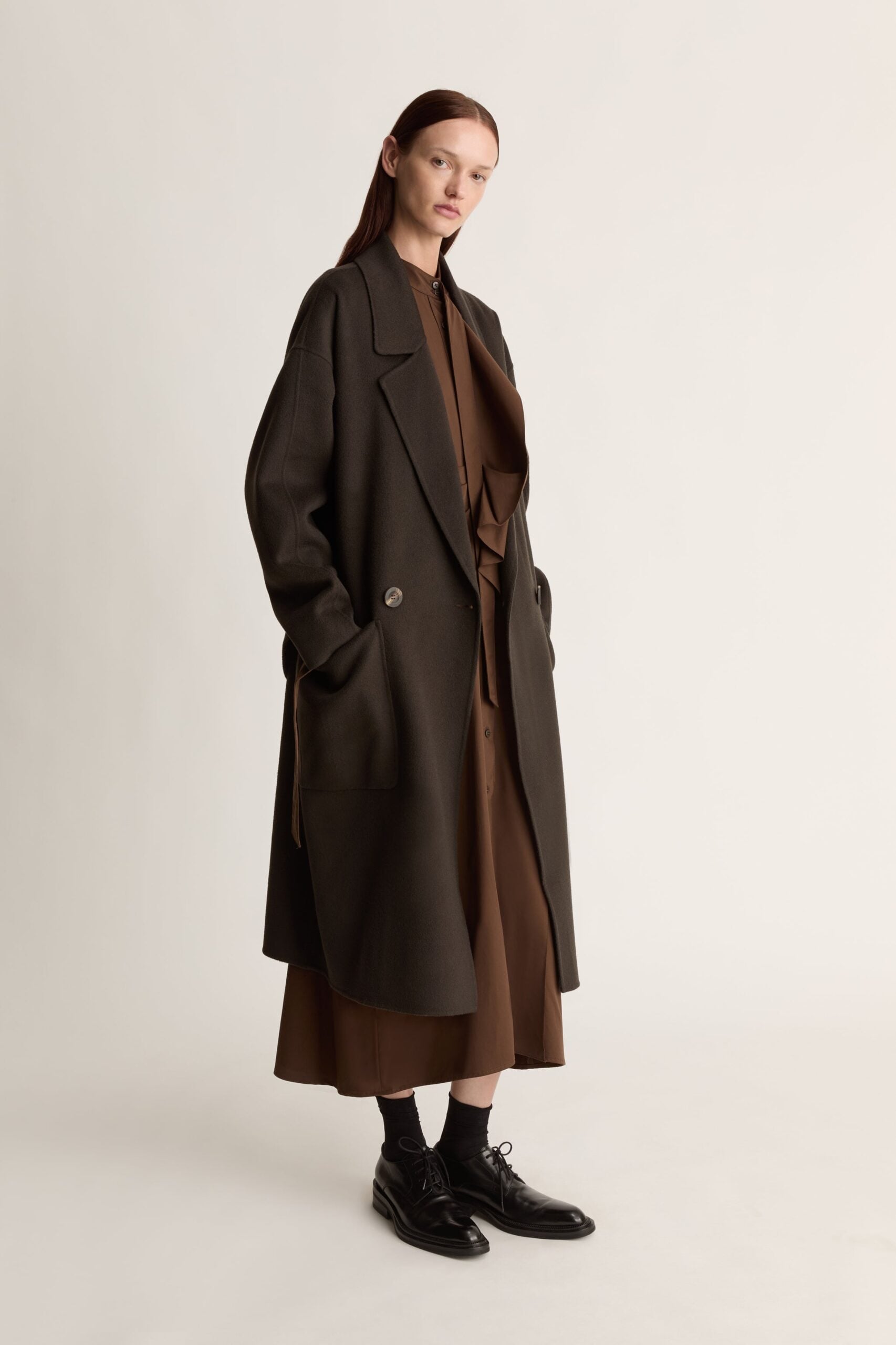 Lee Mathews Florentine Cocoon Coat - Image 1